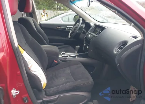 2015 Nissan Pathfinder S из США, поврежденный, VIN 5N1AR2MM9FC659250